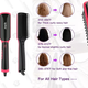 2-in-1 Ionic Hair Straightener Brush | $27 | Amazon | Use code OREVFA5K